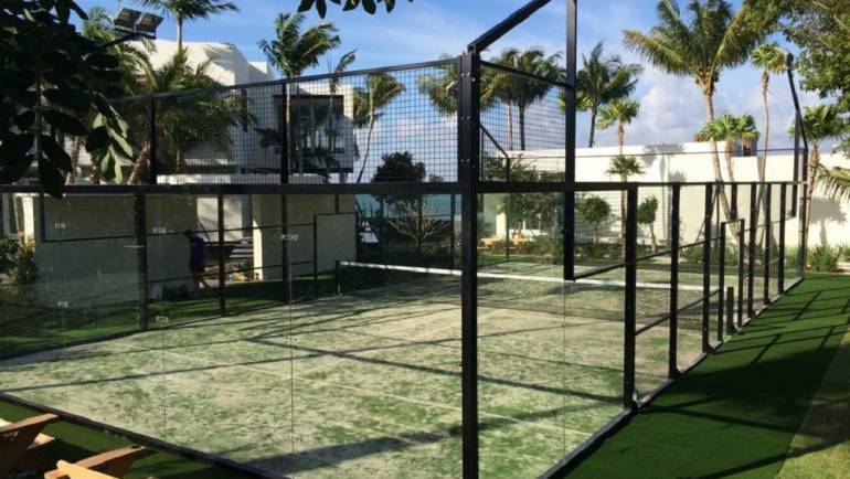 Pistas de pádel panorámicas
